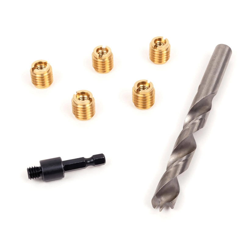 E-Z Knife M8-1.25 Threaded Insert Kit - Brass